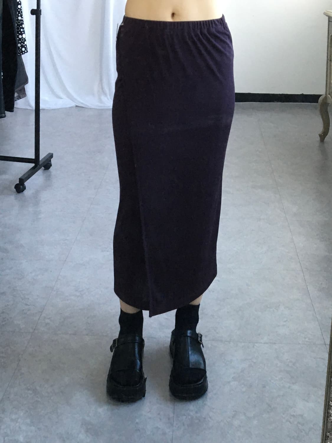 Flow long skirt 상품이미지1