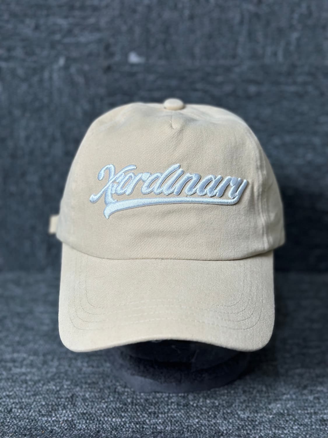 XORDINARY 볼캡 베이지 상품이미지1