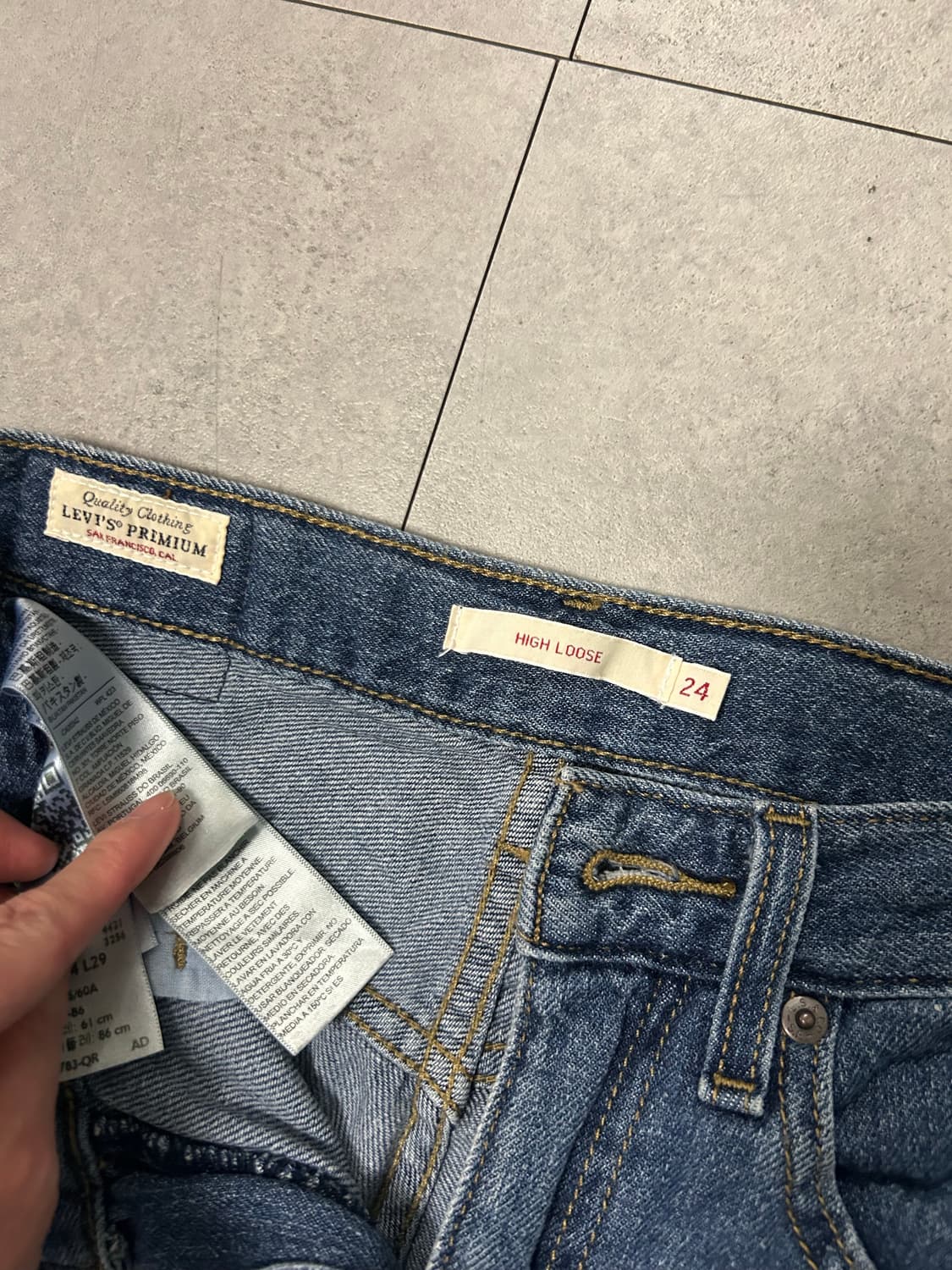 리바이스  HIGH LOOSE 24 상품이미지6