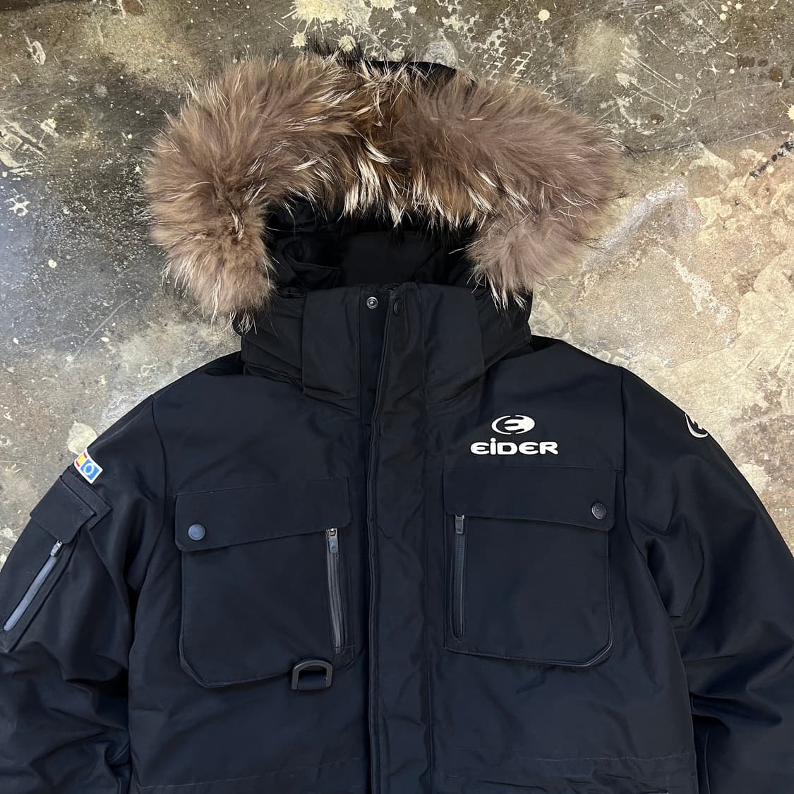 M) 아이더 구스다운 헤비급 패딩점퍼 대장급 거위털 패딩 상품이미지2