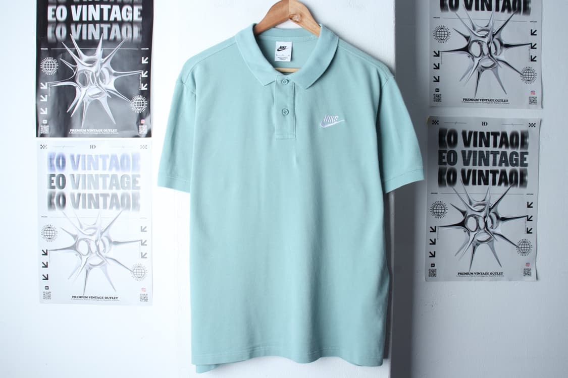 (XL-2XL) 나이키 반팔 카라 티셔츠 스몰로고 민트맛-H31430 상품이미지2