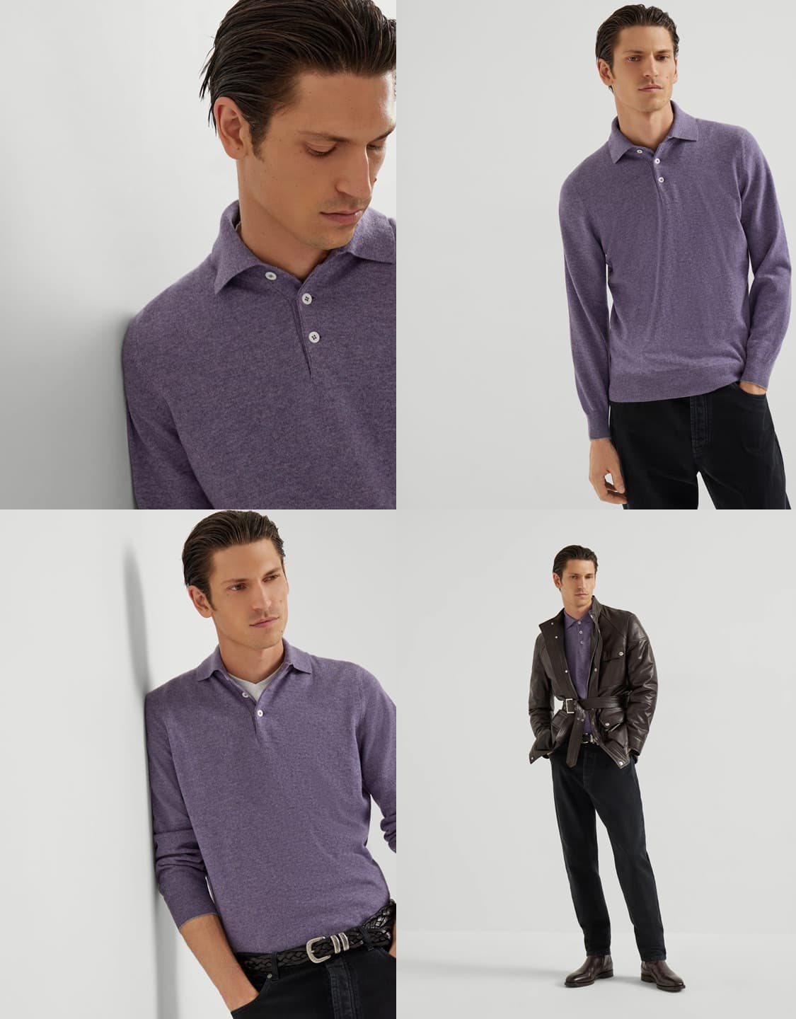 브루넬로 쿠치넬리 / 신상 카라 니트 / 50 (105사이즈) 새상품 상품이미지6