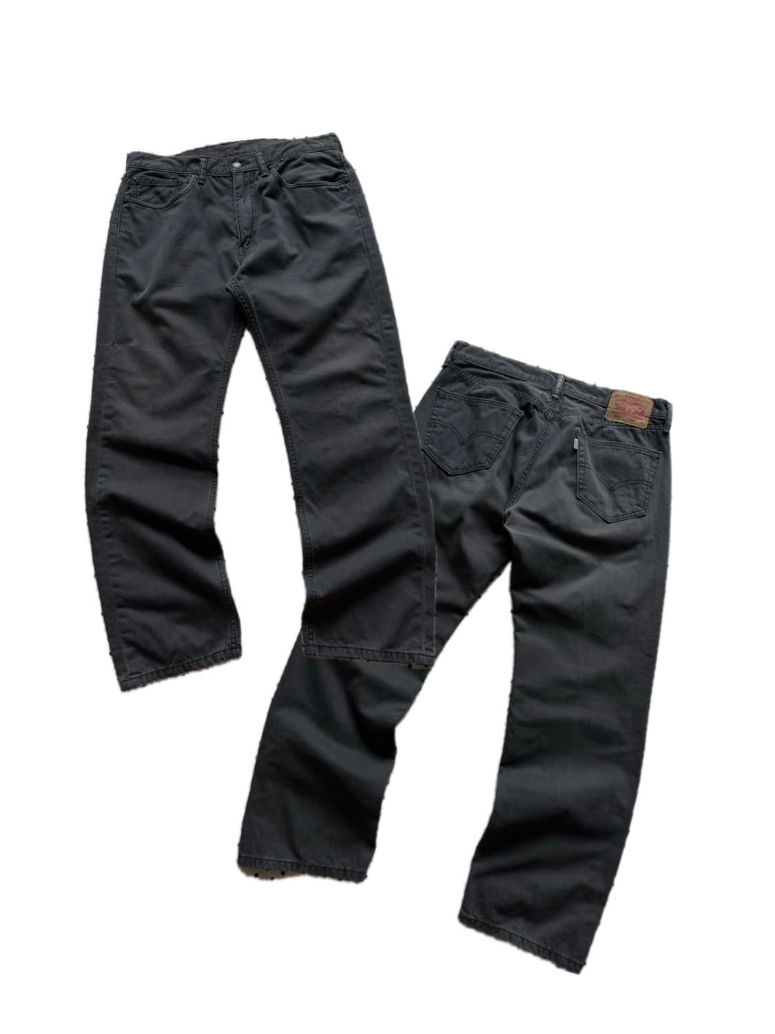 리바이스 505 레귤러 다크그레이 데님팬츠 상품이미지1