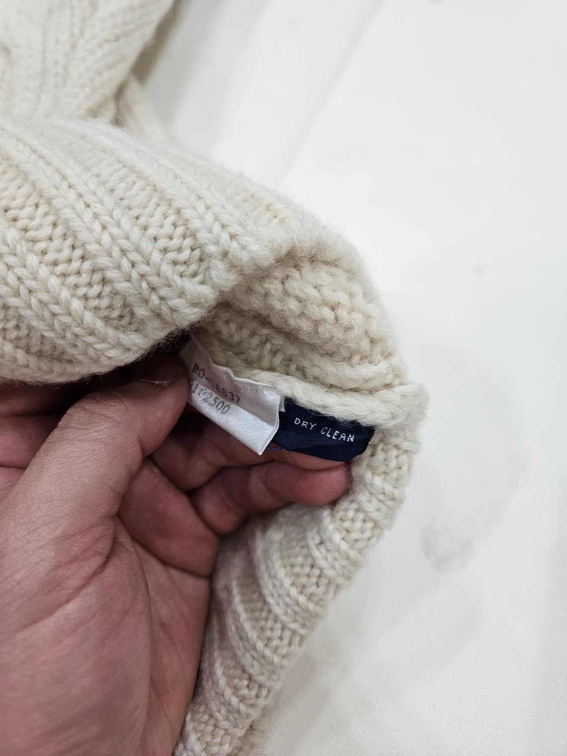 (L) 폴로 크리켓 헤비울 니트 상품이미지5