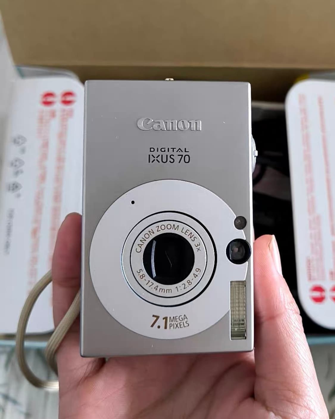 A급)캐논 익서스 70 CANON IXUS 70 빈티지 디지털카메라 디카 상품이미지6