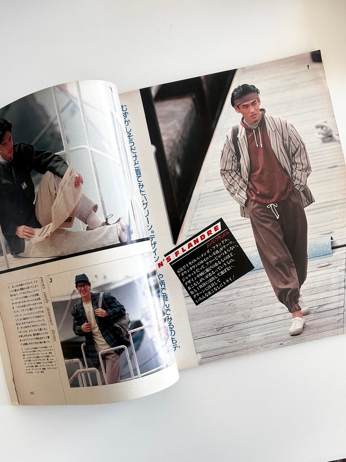 MEN'S NON-NO 맨즈논노 86년 창간호 희귀본 상품이미지6