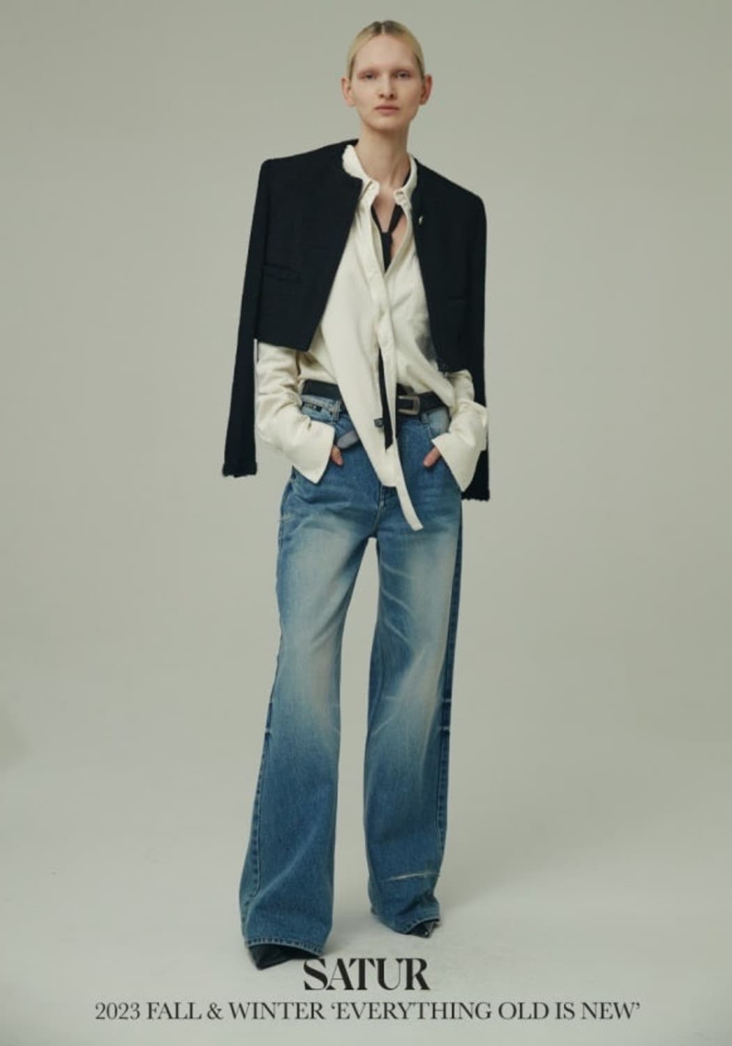 세터 여성 트위드자켓_S 상품이미지2