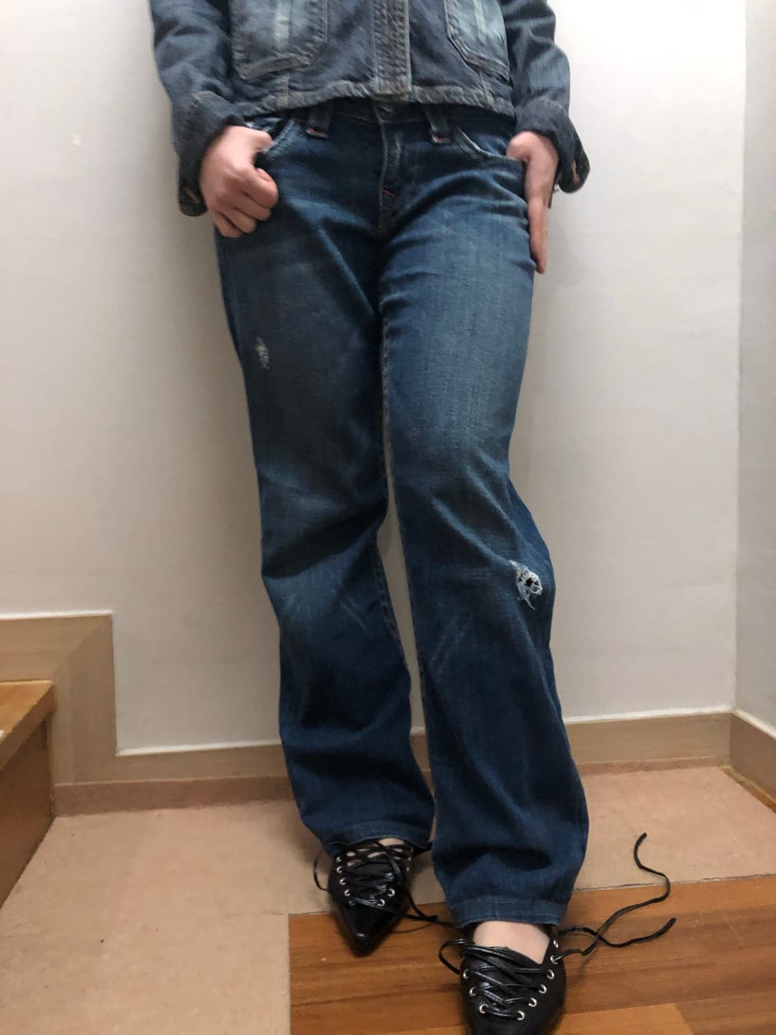 빈티지 트루릴리젼 데님 팬츠 상품이미지5