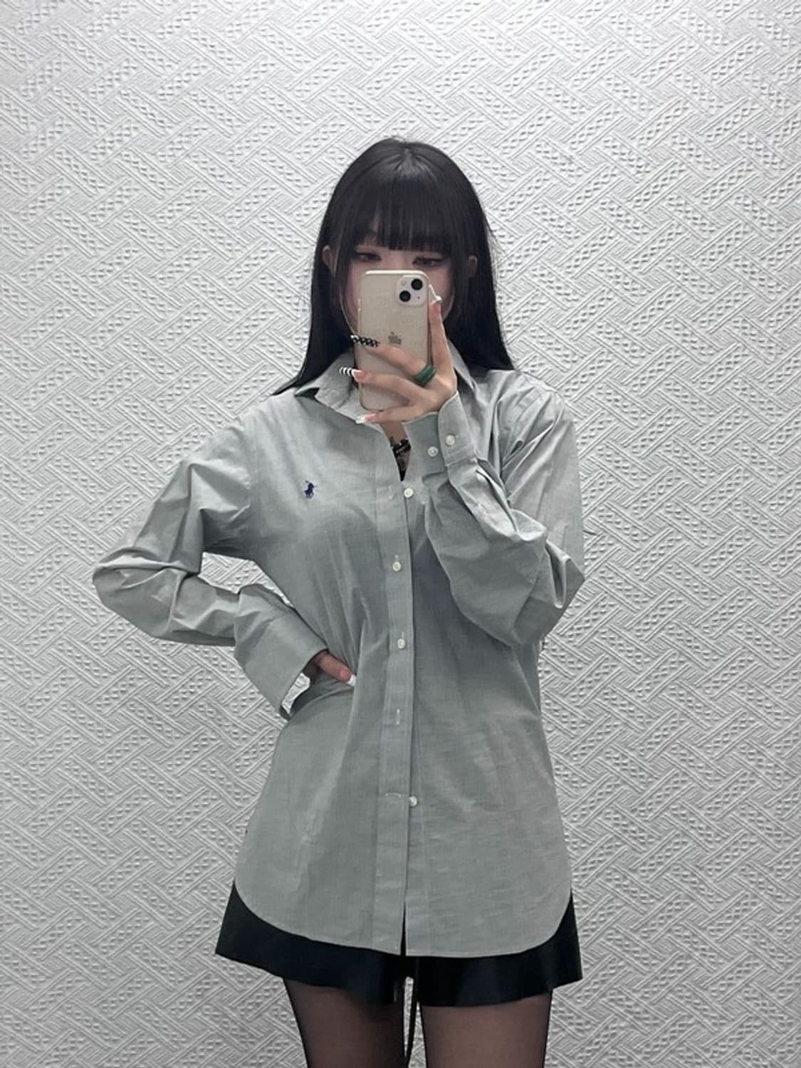 폴로 랄프로렌 모던 캐주얼 시크 슬림핏 셔츠 95 C10149 상품이미지1