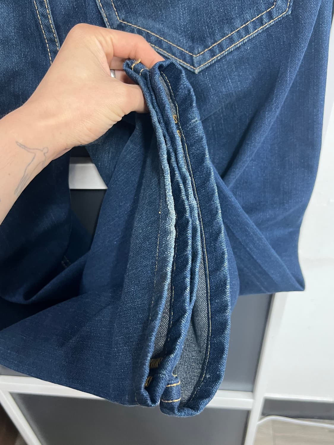 00s Levis 리바이스 Type1 루즈핏 데님 팬츠 상품이미지5