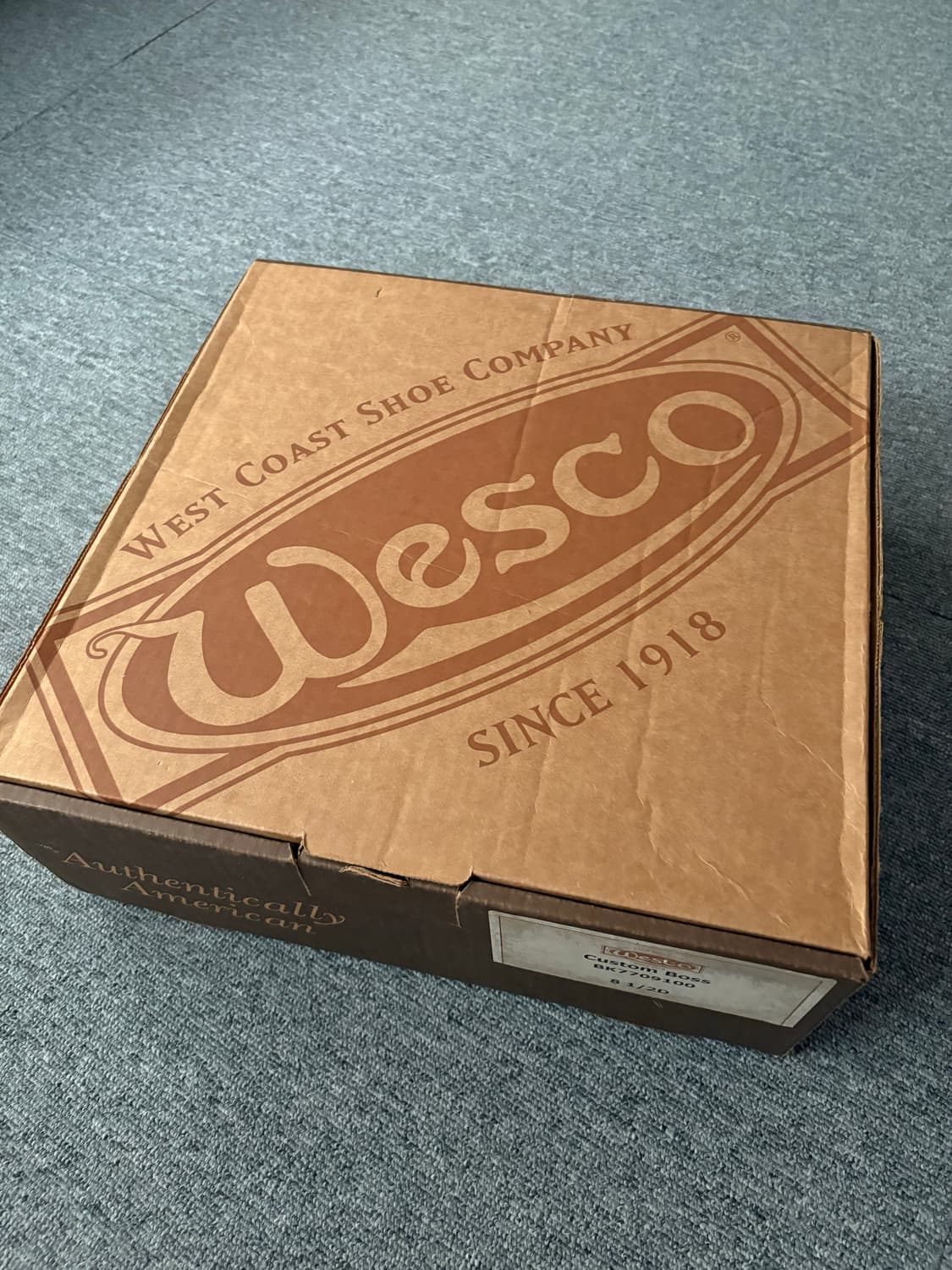 [265] 웨스코 보스 러프아웃블랙 엔지니어부츠 상품이미지2