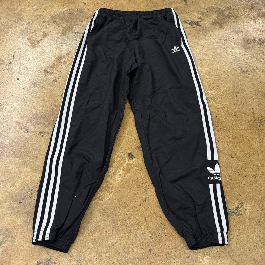 [정품/M] 아디다스 삼선 트레이닝 바지 블랙 b18 상품이미지2