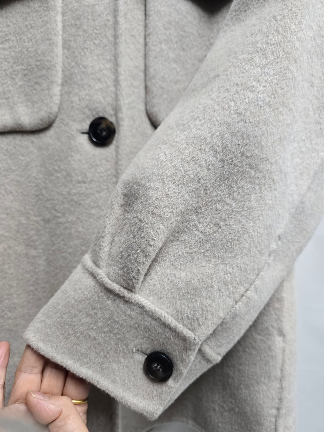 수스 울 밸트 자켓 Free 상품이미지3