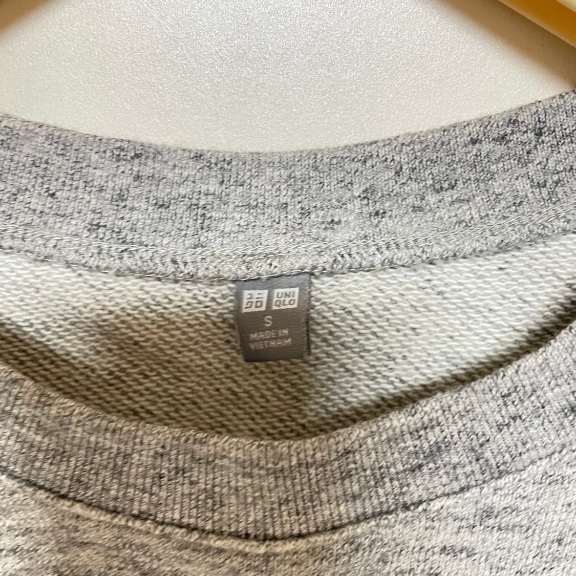 유니클로 그레이 맨투맨 S사이즈 상품이미지2