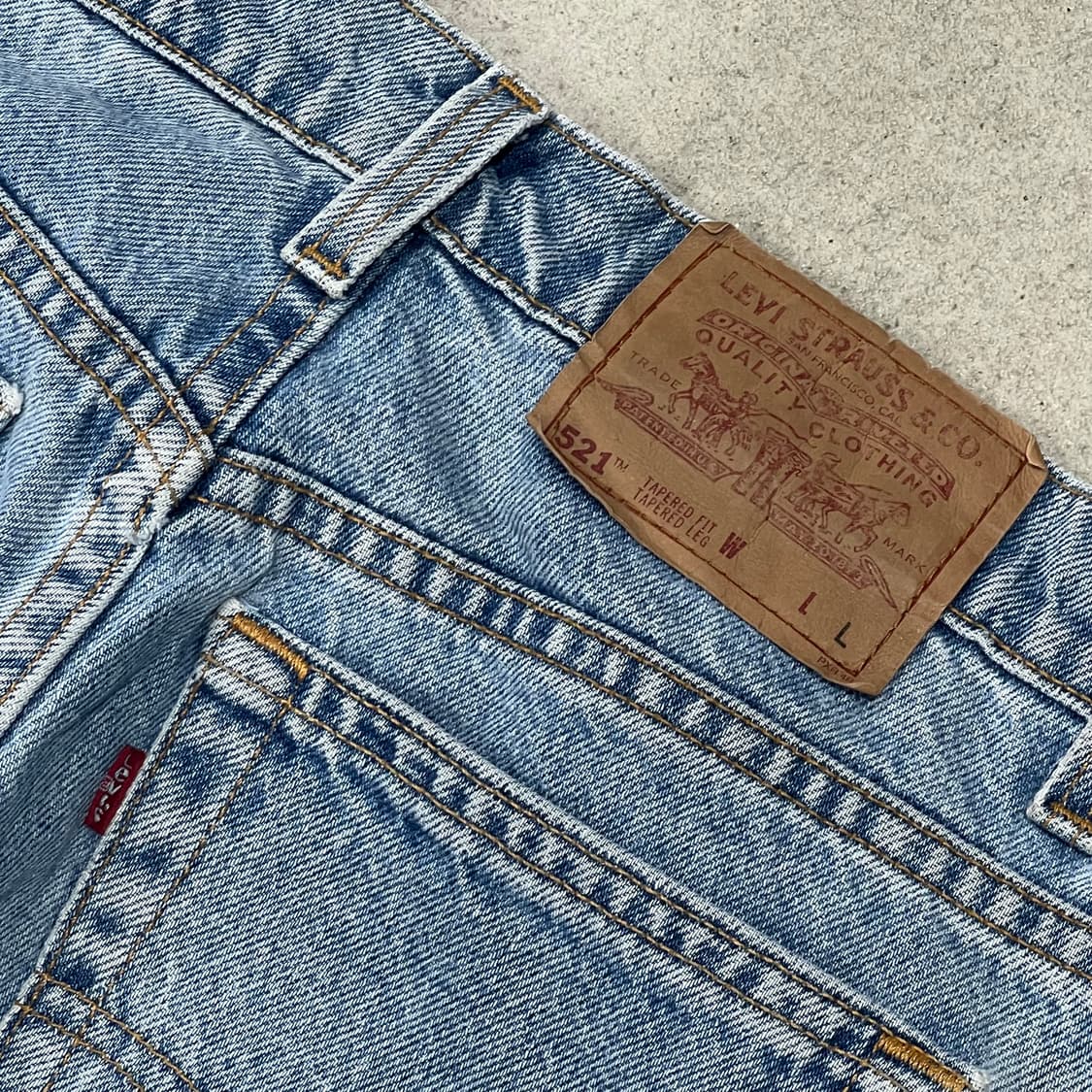 usa 리바이스 521 데님팬츠 s10112 상품이미지6