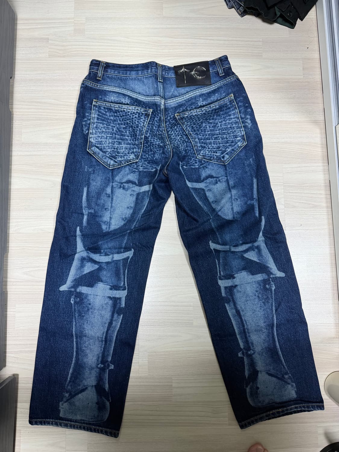 떠그클럽 워리어 데님 팬츠 상품이미지2