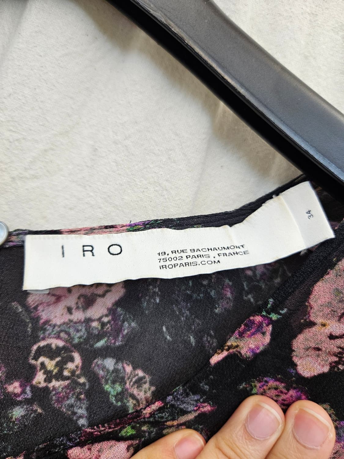 IRO 플라워 패턴 롱 원피스 상품이미지3