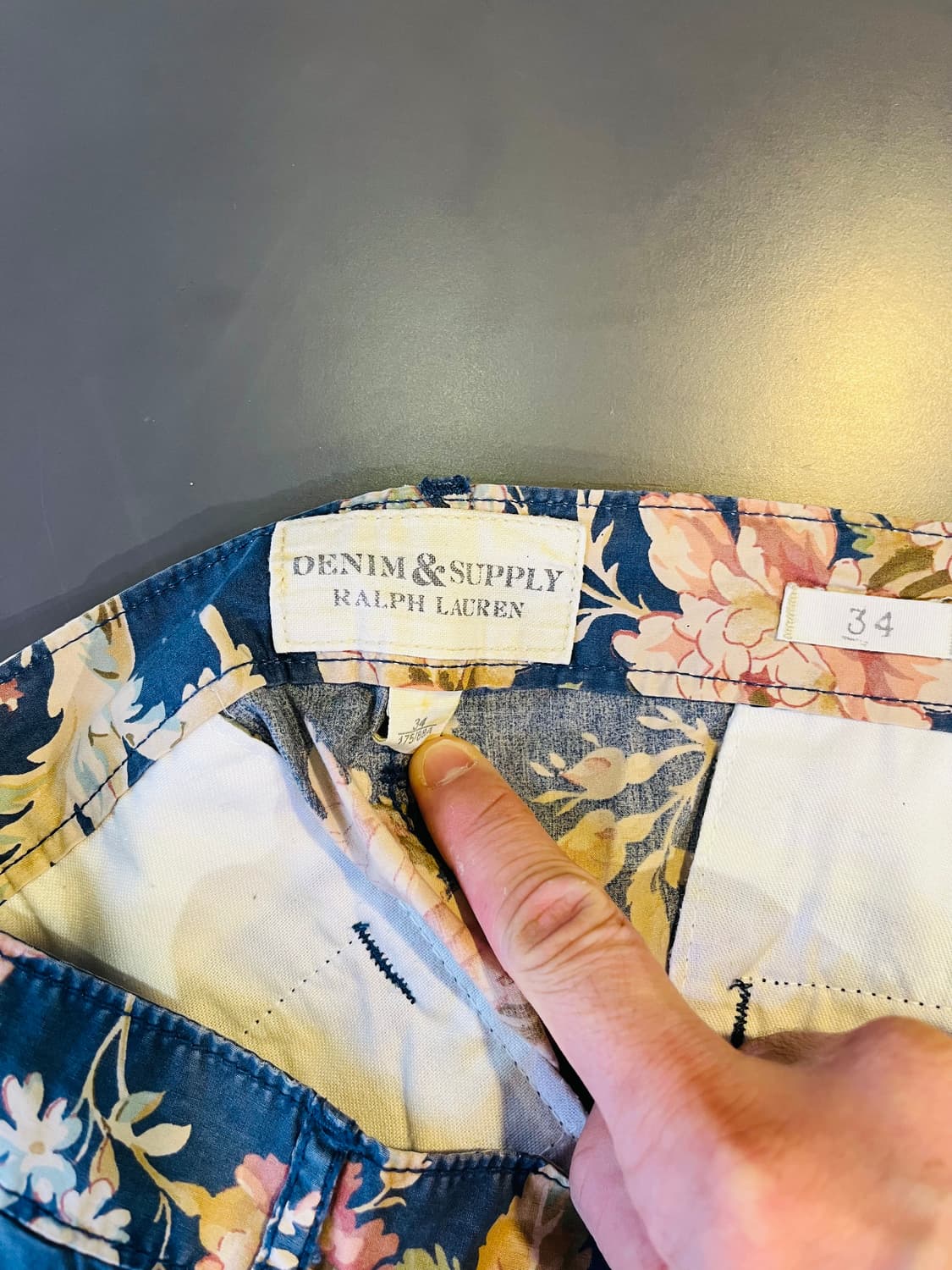 데님앤서플라이 플로랑 프린팅 팬츠 상품이미지5