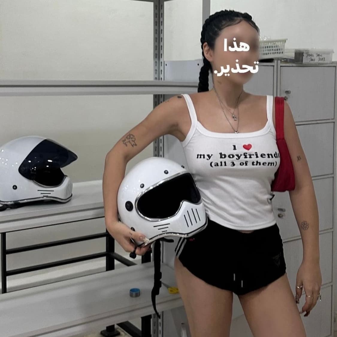 오도어 I love BF 슬리브리스 핑크 민소매 나시 상품이미지2