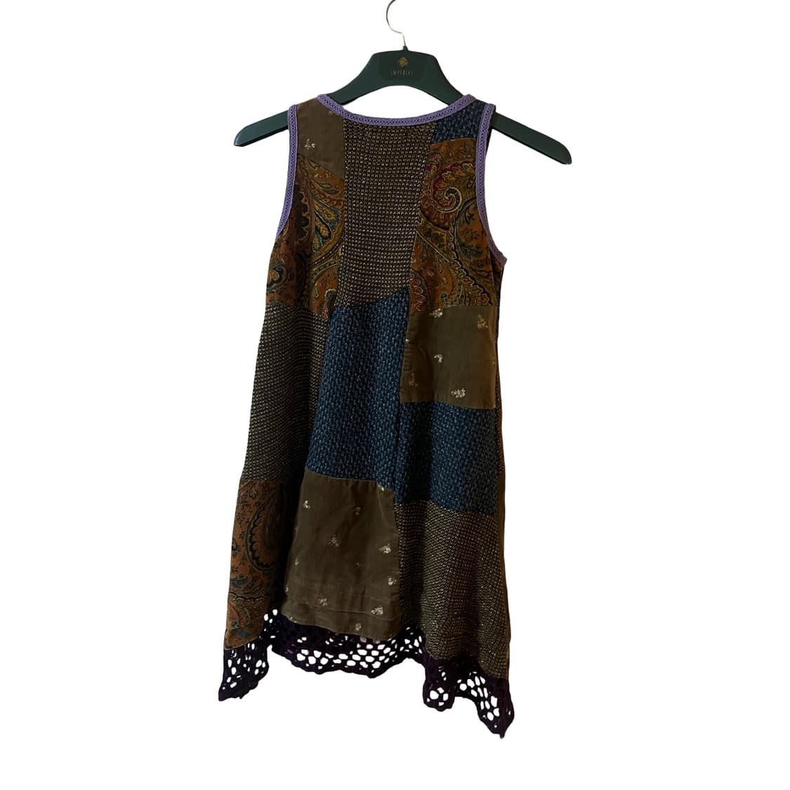 vintage patchwork sleeveless 상품이미지2