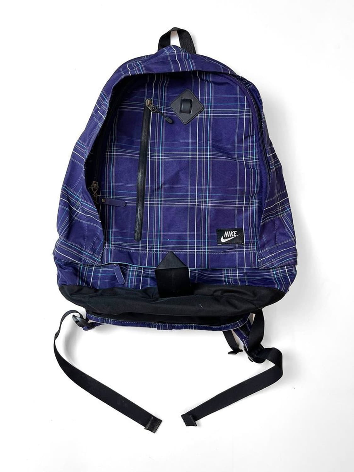 나이키 퍼플 체크 돼지코 백팩 A1480 상품이미지1