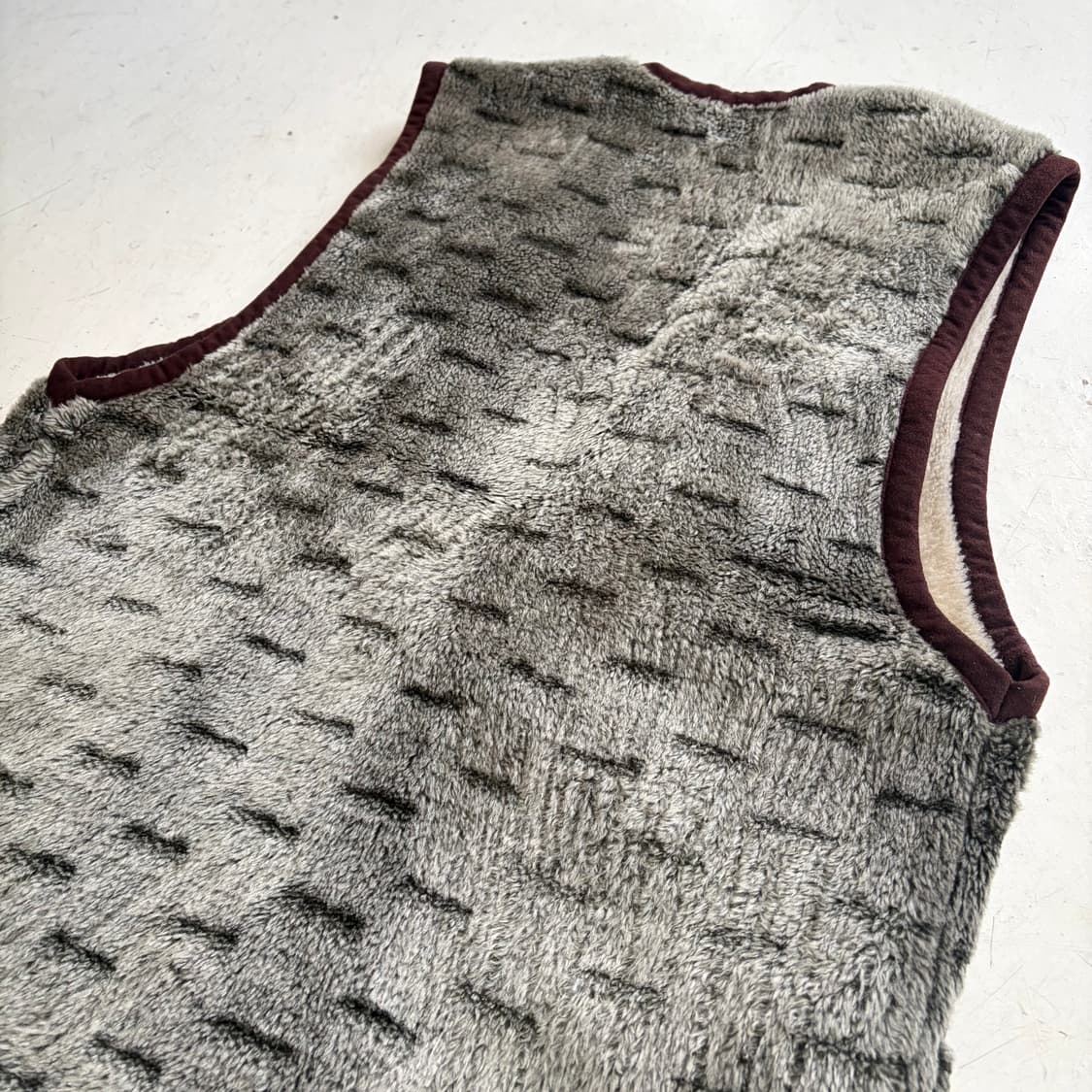 90s HOME WEAR 빈티지 베스트 L 상품이미지8