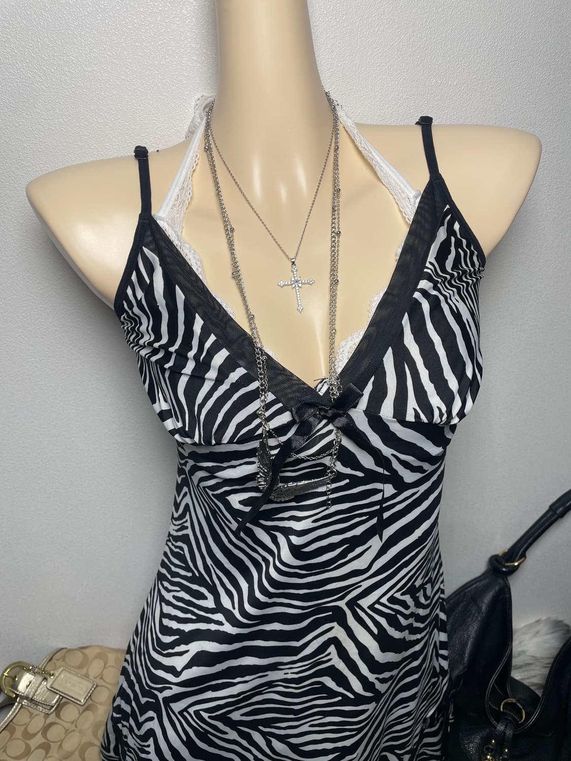 Zebra 갸루 원피스 상품이미지2