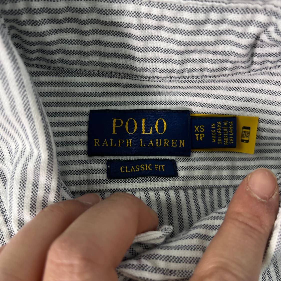 95 폴로랄프로렌 신형라벨 스트라이프 셔츠  상품이미지4