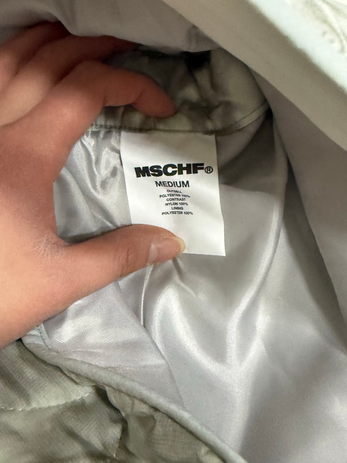 미스치프 퀼티드 라이너 미니 스커트 상품이미지4