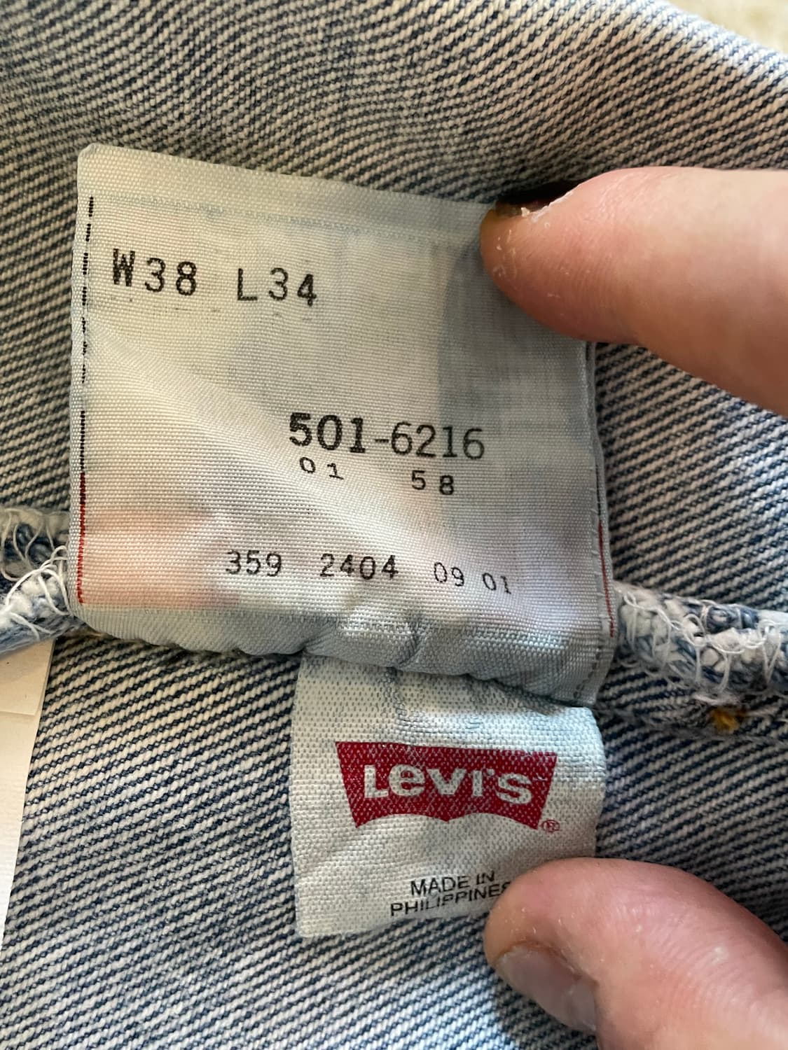 리바이스501 데님팬츠 상품이미지5