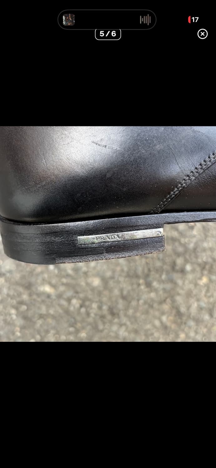 프라다 클래식 더비슈즈 상품이미지5