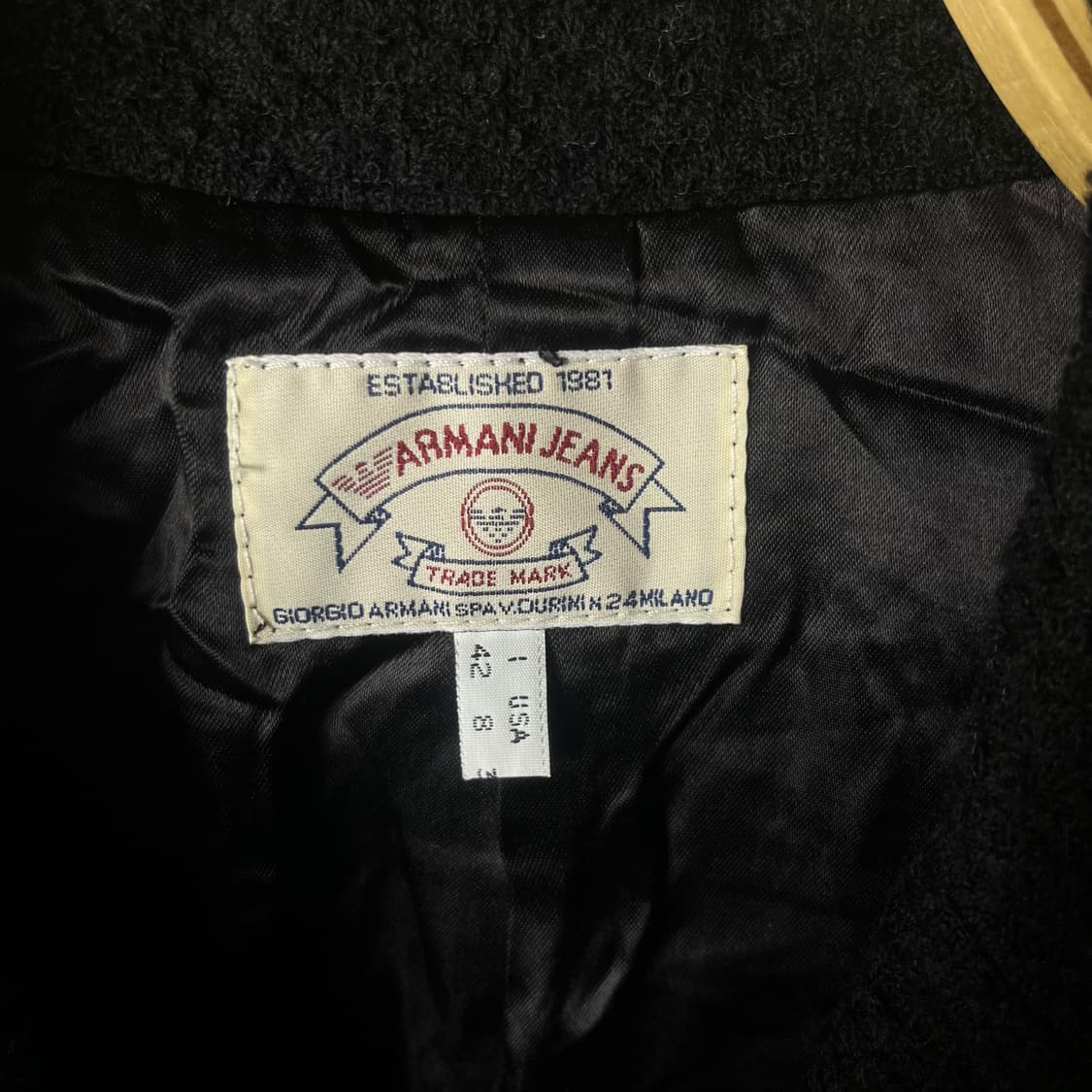 [Armani] 아르마니 진스 트위드 울 자켓 상품이미지4