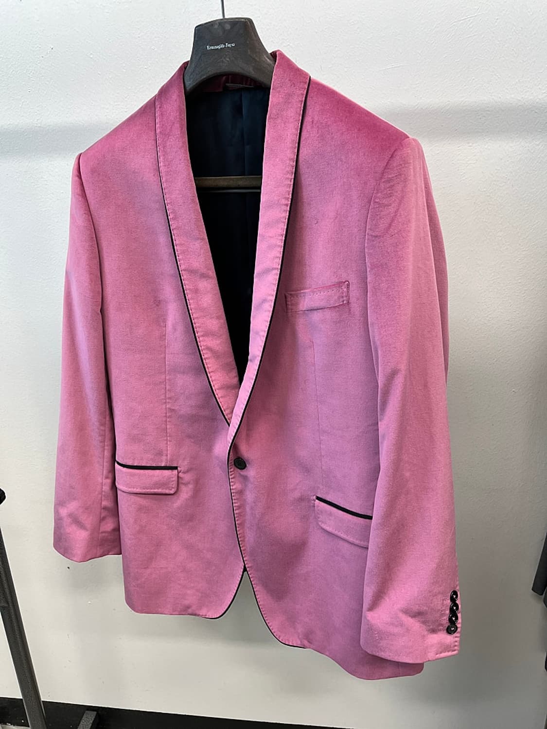 105-110) 돌체앤가바나 숄라펠 벨벳자켓  상품이미지1