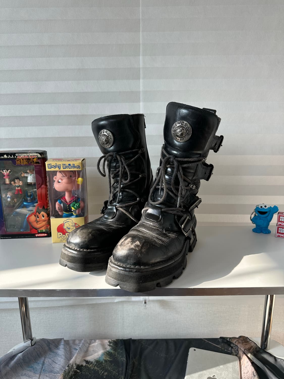 New Rock metallic boots 상품이미지3