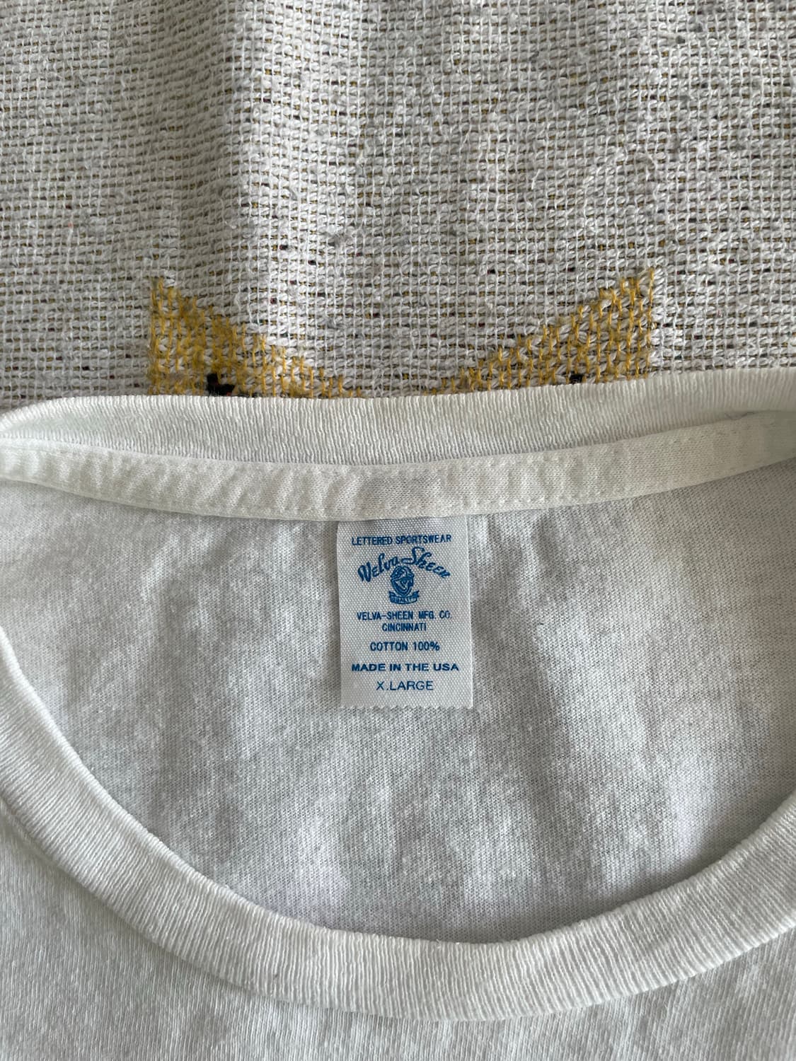 벨바쉰 흰색 티셔츠(xl) 상품이미지2