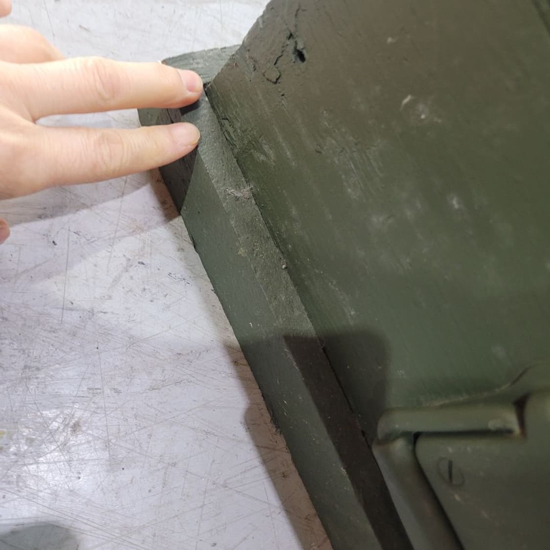 미 빈티지 우드 군용 박스
 상품이미지5