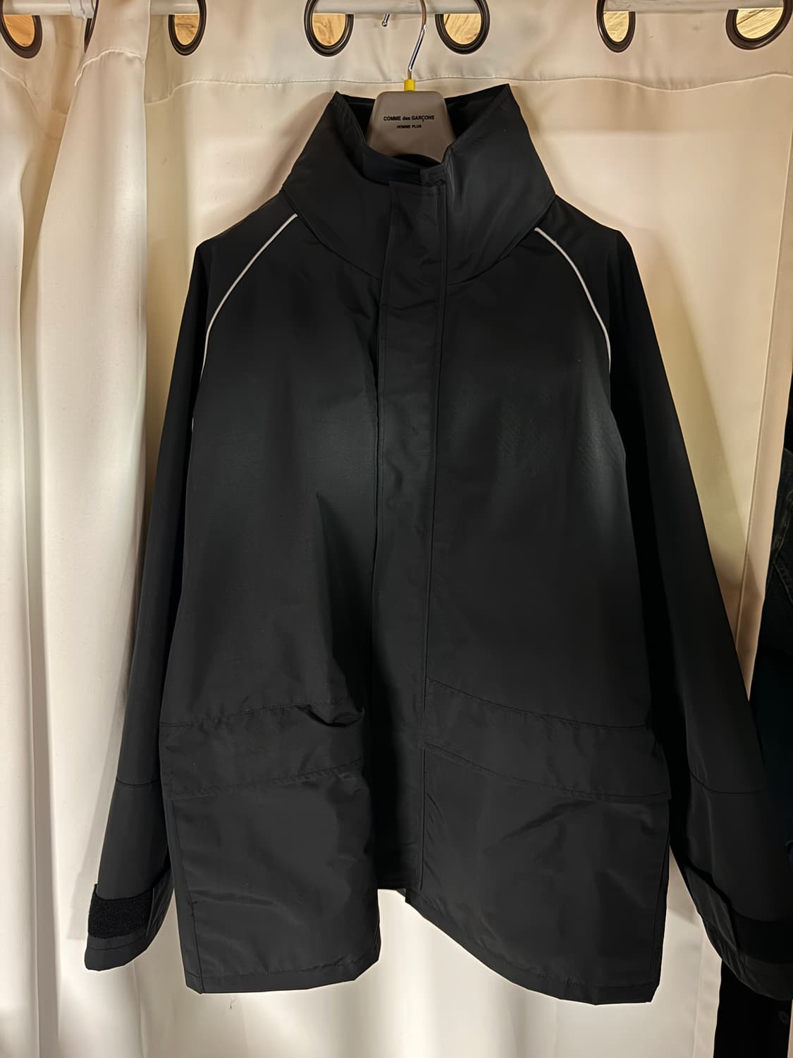 MNGU 오버사이즈드 쉘파카 블랙 L 상품이미지5