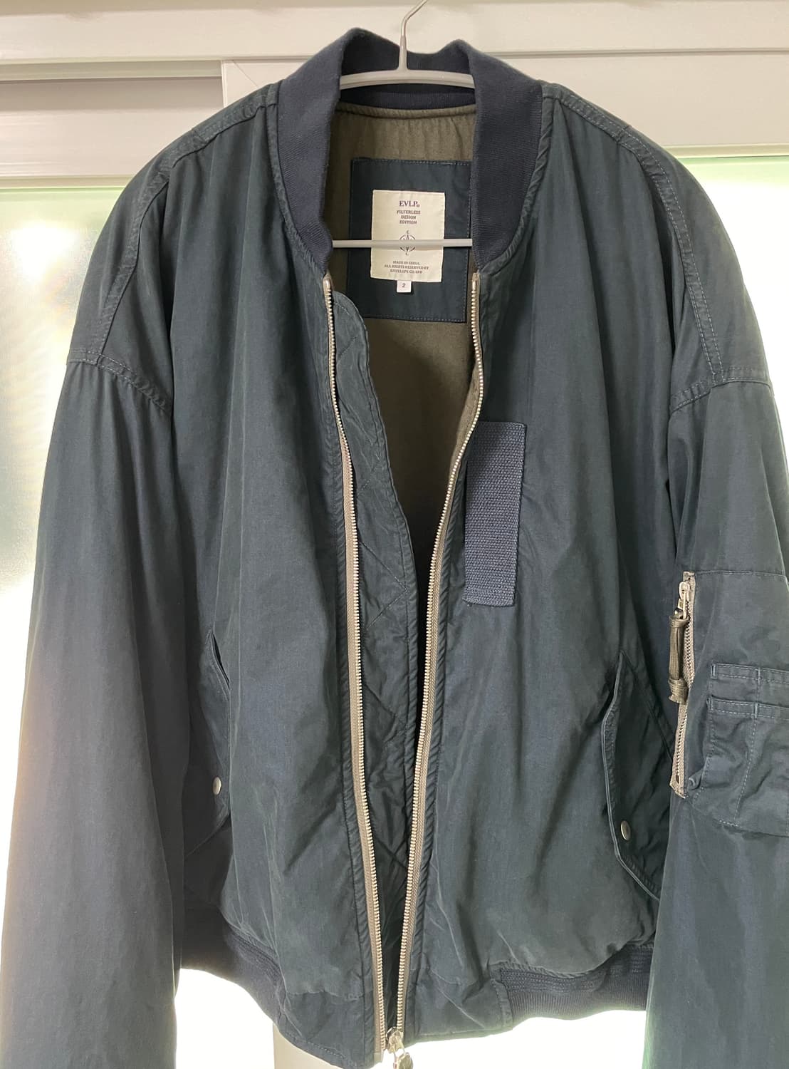 엔벨로프 팝업 ma-1 navy 2 상품이미지4