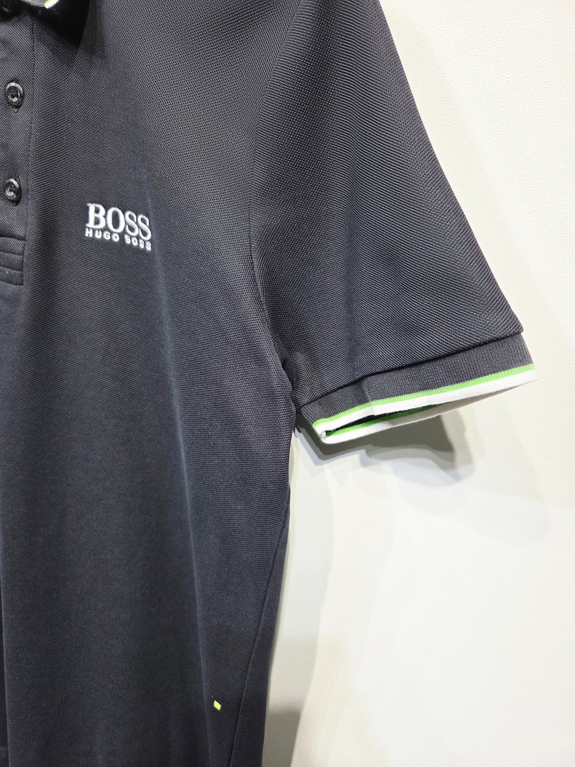 휴고보스. 남자 레귤러핏 반팔 폴로 셔츠_S 상품이미지5