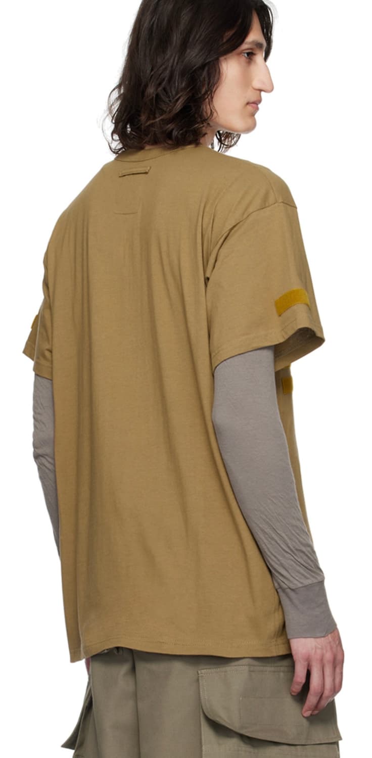 [L] bryan jimenez brown crewneck t shirt 상품이미지4