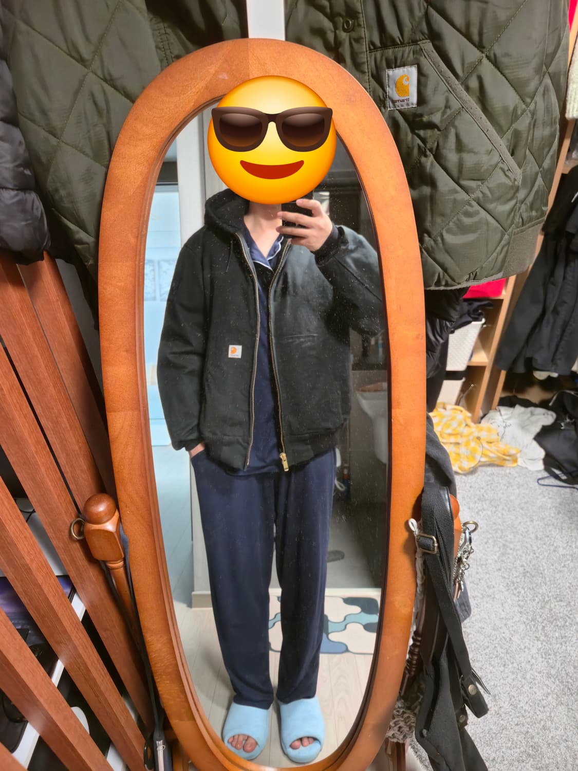 칼하트액티브자켓j140 XL  상품이미지8