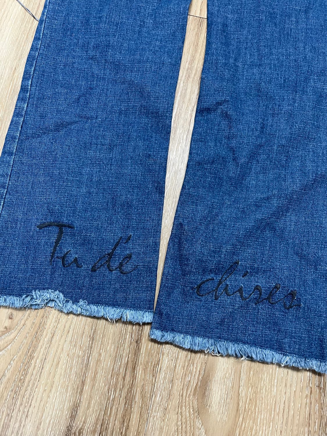 (새상품) 타임 컷오프 부츠컷 청바지 26 상품이미지8