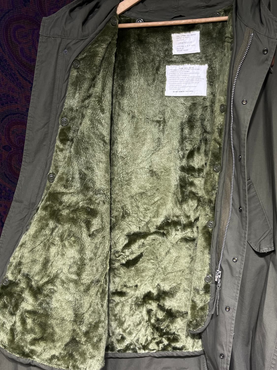 휴스턴 m-51 아모시마 피쉬테일 개파카 상품이미지5