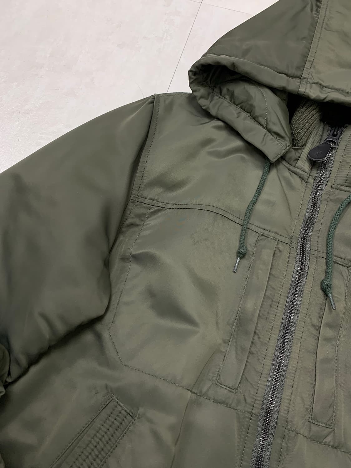 알파인더스트리 후드 항공점퍼 #131 상품이미지3