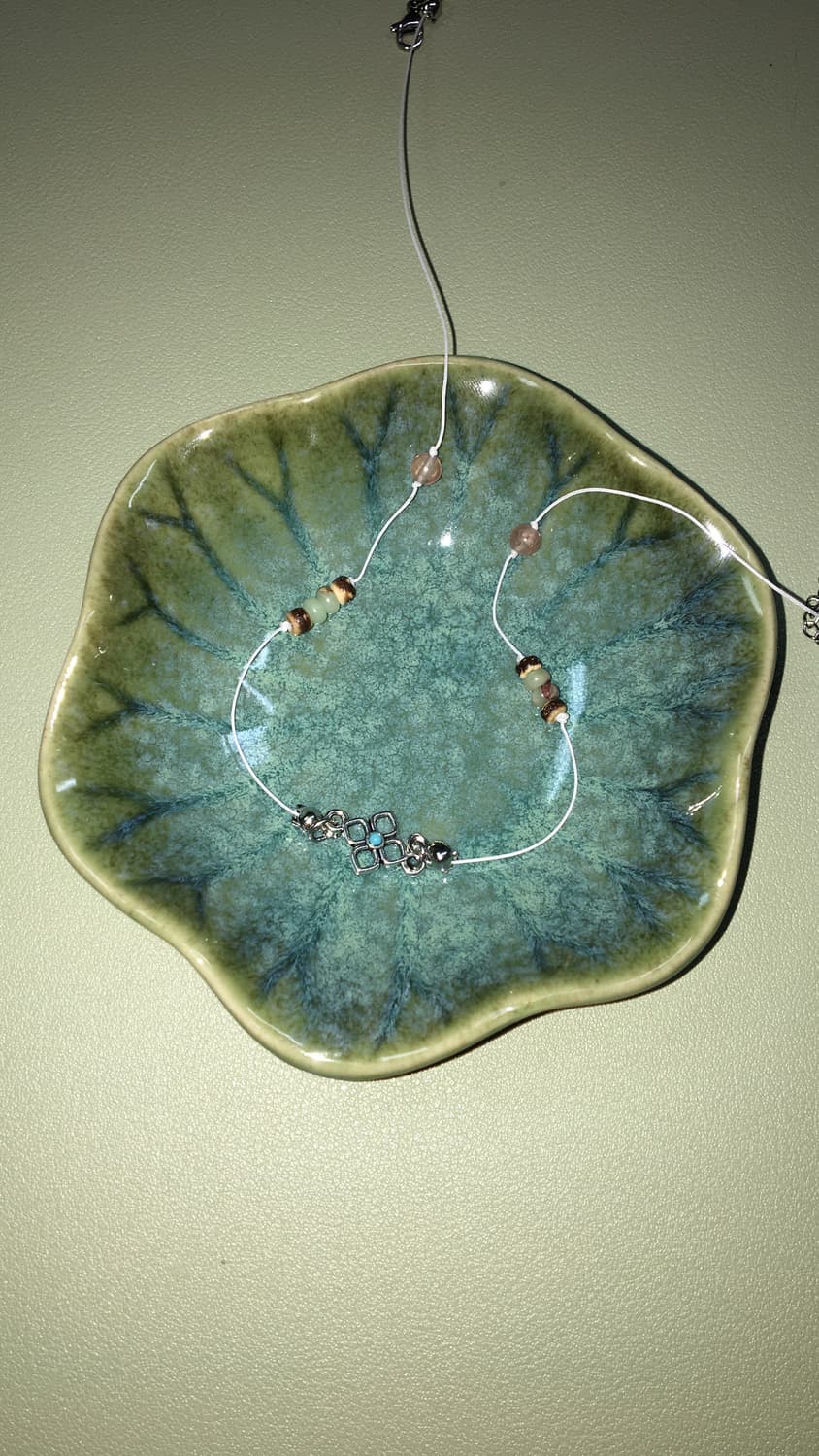 비즈 끈 목걸이 상품이미지1