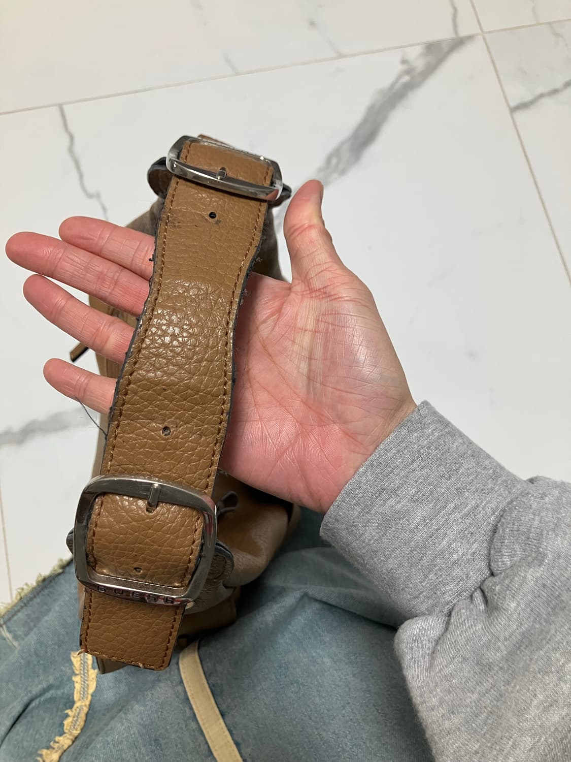 희귀 GUESS 2000 Y2K 게스 숄더백 상품이미지4