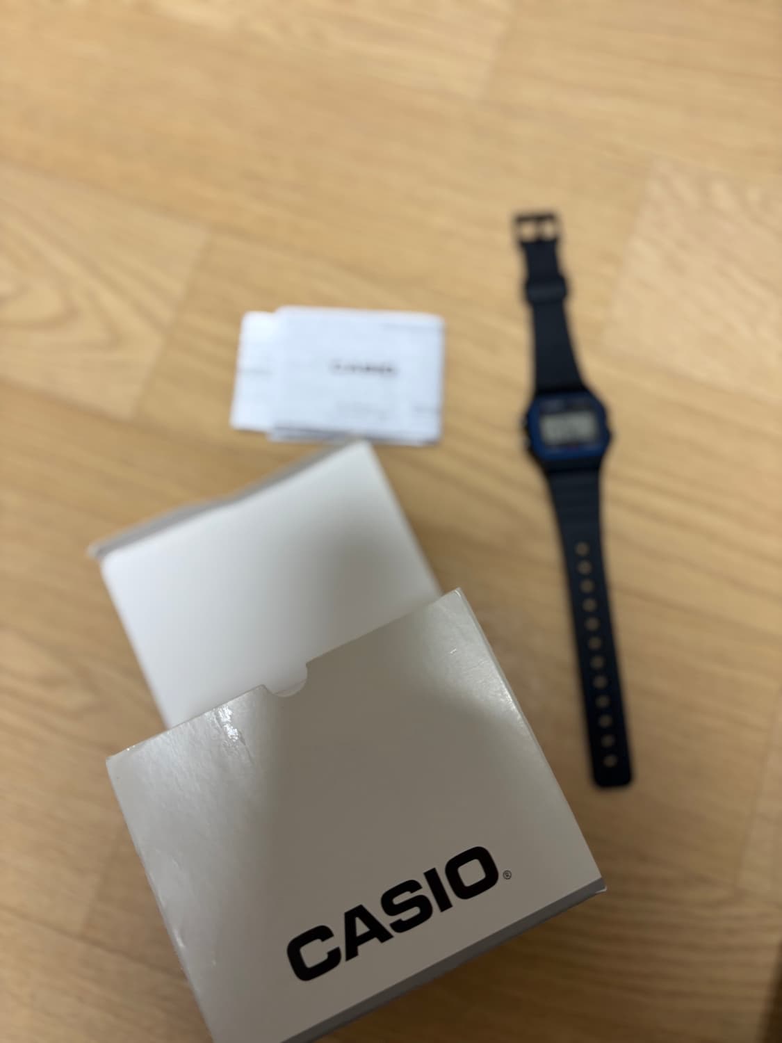 [거의 새것] 카시오 F-91W 블랙 전자시계 (클래식) 상품이미지4