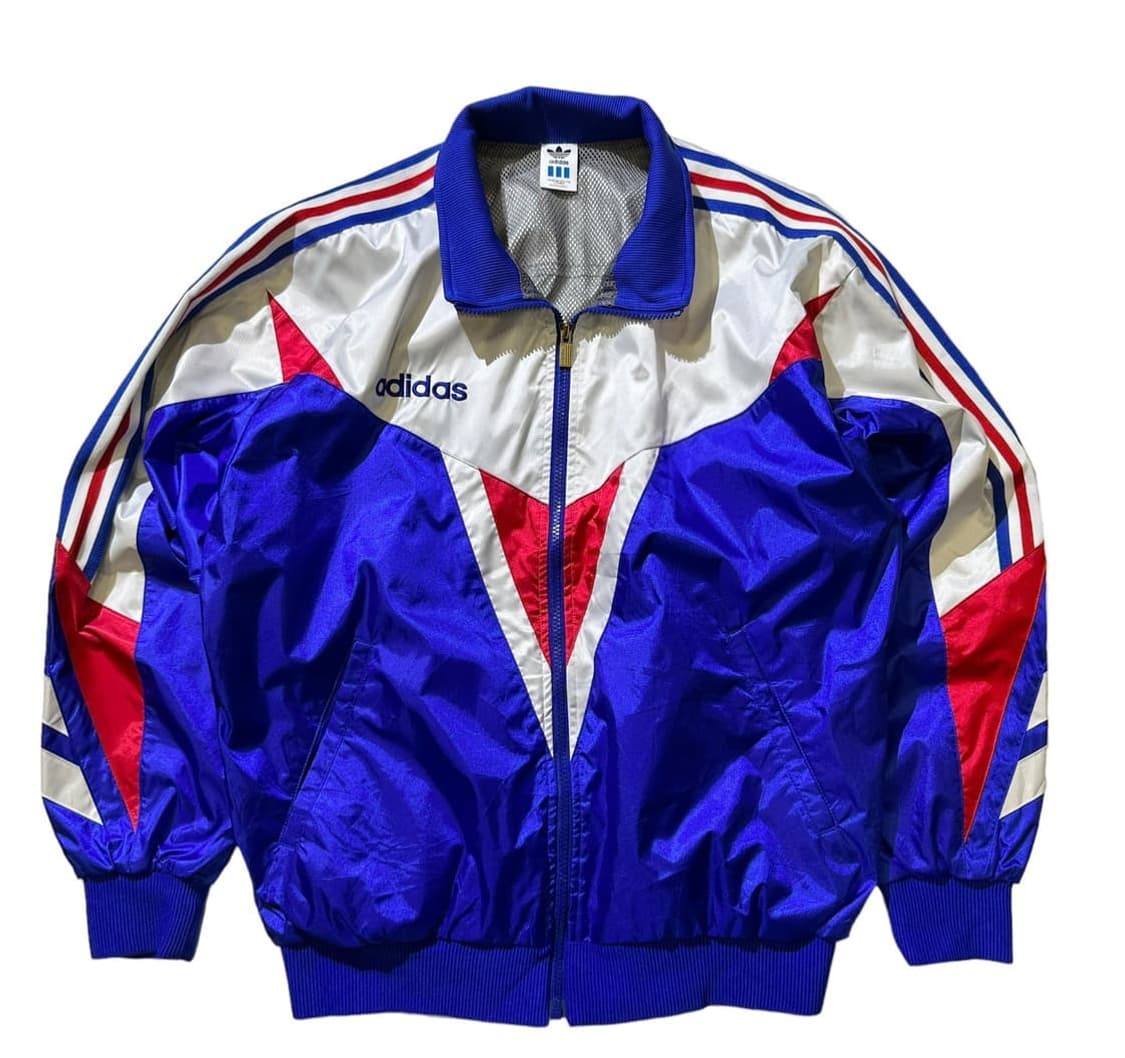 아디다스 90's 데상트 재팬라인 배색 바람막이 자켓 상품이미지1