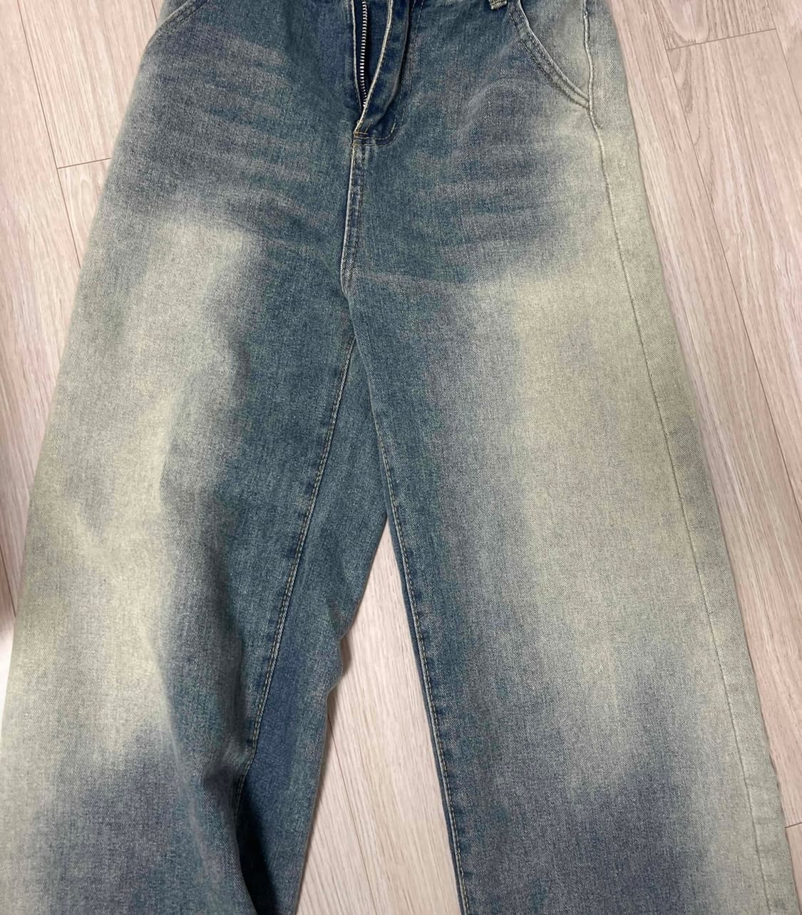 빈티지 연한 청바지 상품이미지1