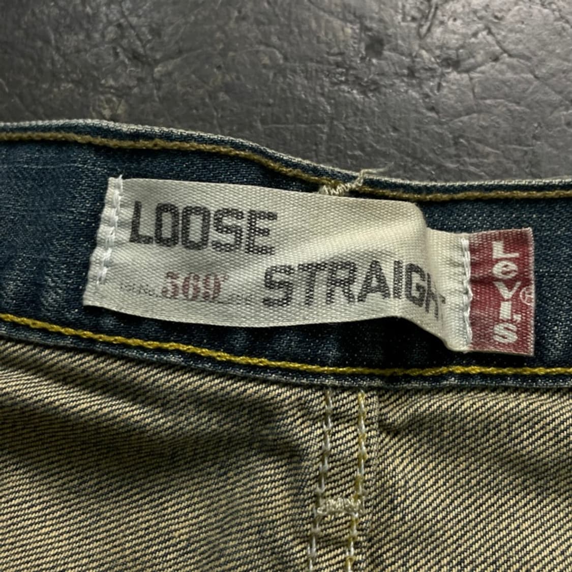 36 리바이스 569 루즈 스트레이트핏 청바지  상품이미지3